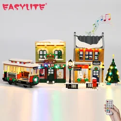 EASYLITE LED Light Kit For Christmas 10308 Holiday Main Street Building Blocks Set Bricks Toys For DIY No Model