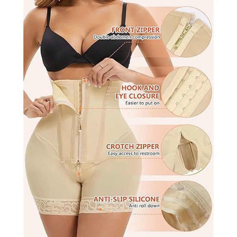 AfruliA الأرجواني Fajas كولومبياناس حزام BBL السراويل مشد سليم مدرب خصر ارتفاع ضغط محدد شكل الجسم تحكم سراويل رافع #2