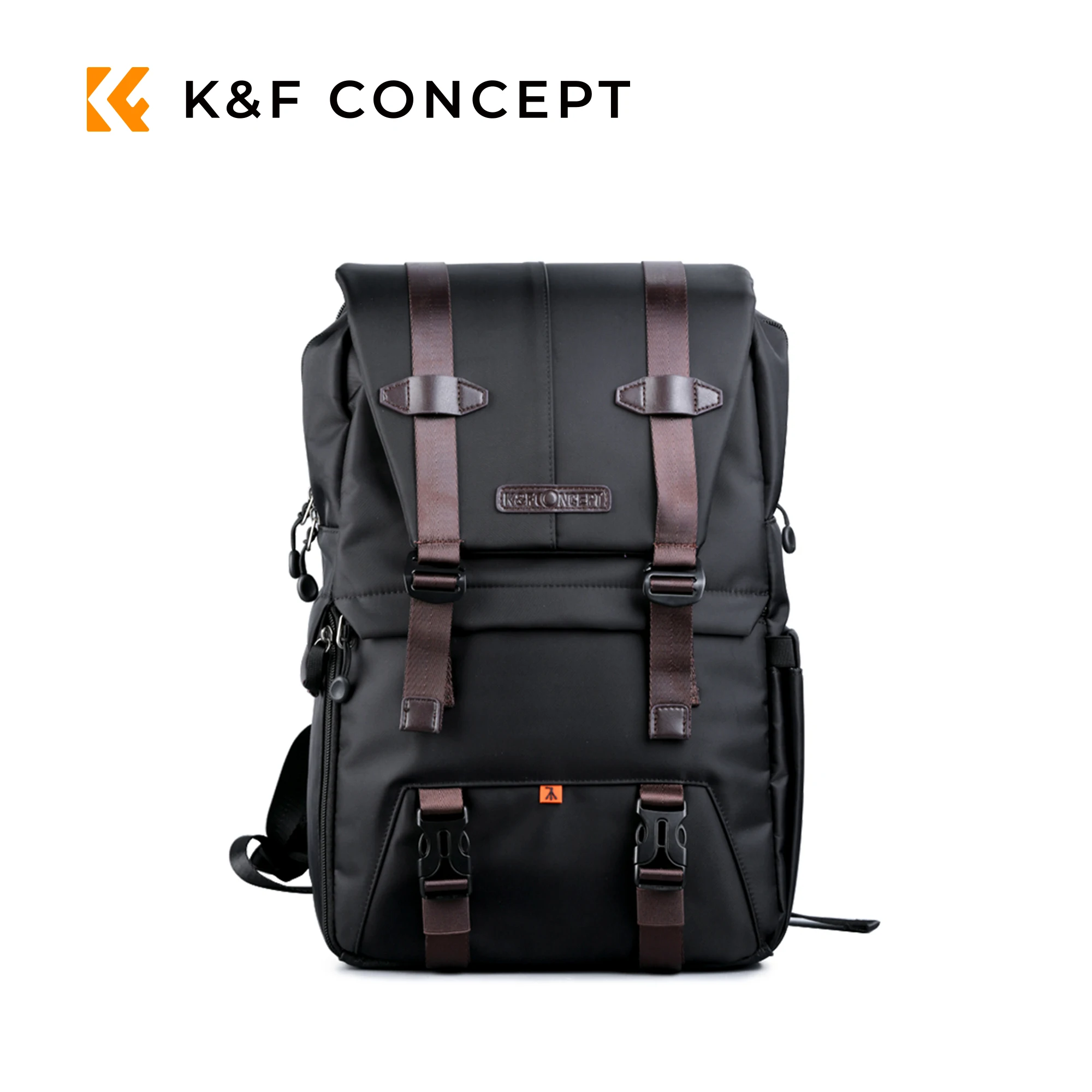 Laptop Backpack 15.6 - กระเป๋าเป้สะพายหลังกันน้ำสำหรับกล้องถ่ายรูป K&F CONCEPT พร้อมช่องเปิดด้านข้างสำหรับเข้าถึงกล้อง DSLR ได้อย่างรวดเร็ว