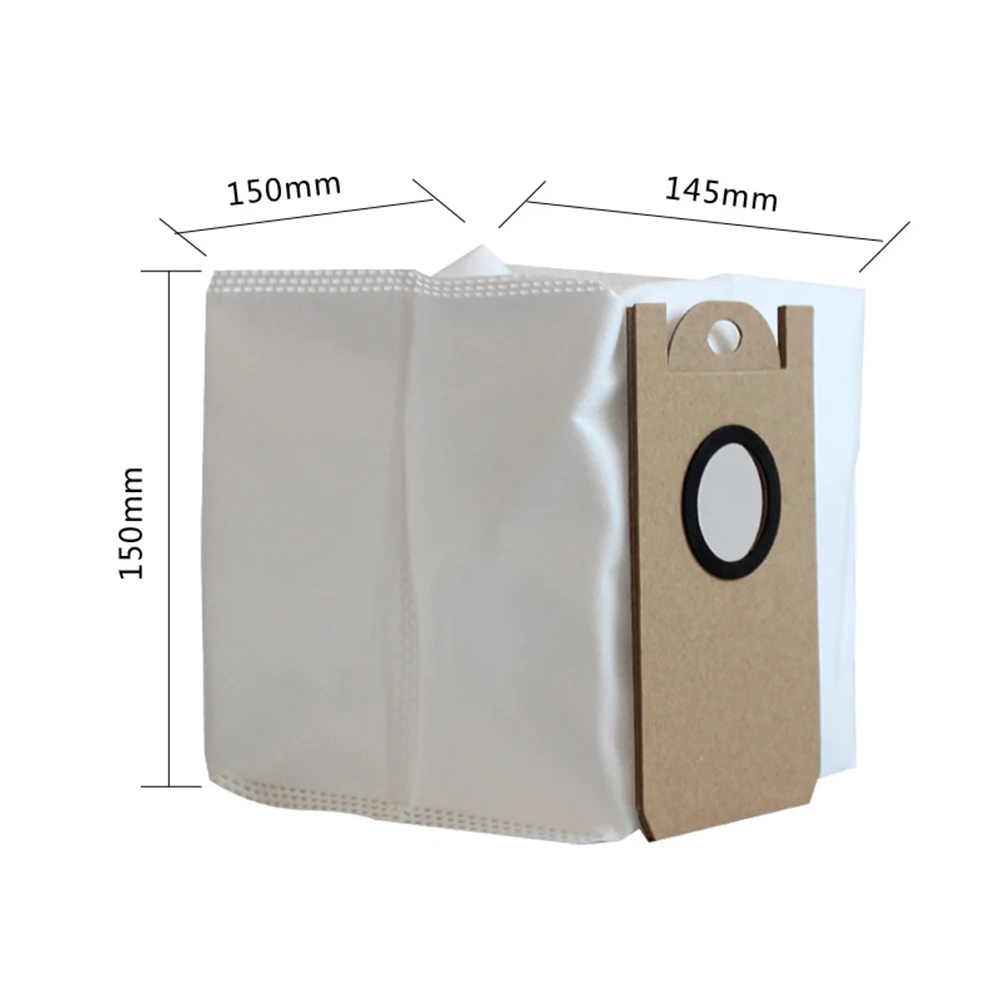 Reusable Dust Bag Vacuum Cleaner Bag For Laresar L6 Pro Ultenic T10 AIRROBO T10+ Self-Empty Robot Vacuum Cleaner