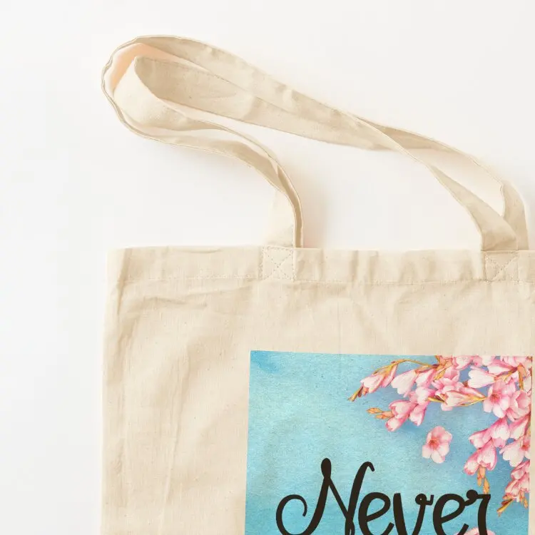 Never Forget the Difference You've Made Tote Bag Women's tote bag eco pack Women bags shopping bag logo