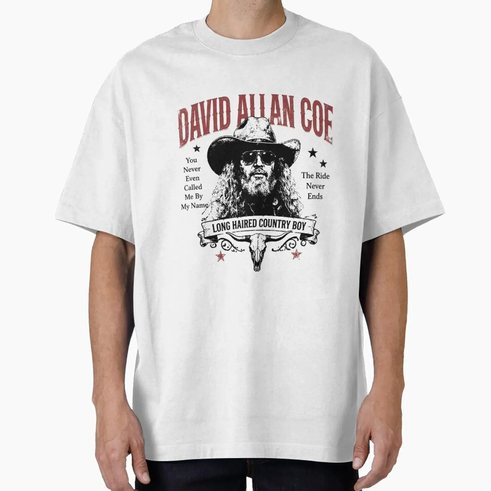 Preview of the work David Allan Coe vintage country music created and sold by DillonHuerta vintage Washed Casual Stylish