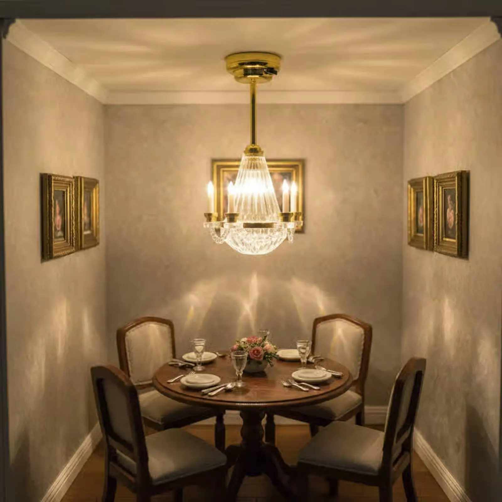 

Лампа в масштабе 1:12 с выключателем, миниатюрная лампа для кукольного домика в масштабе 1:12, работающая от батареек, с европейским дизайном, светящаяся.