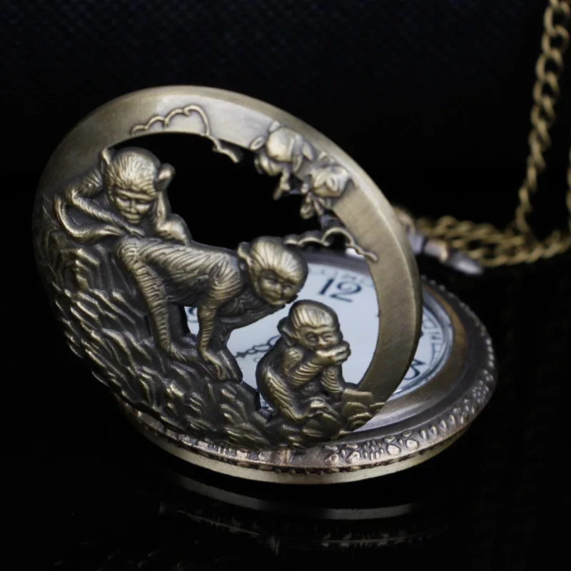 Unisex Quartz Pocket Watch, Fob, pingente, presente personalizado