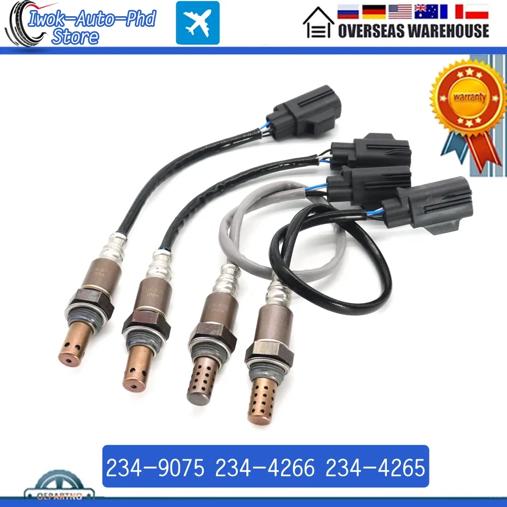 

234-9075 234-4266 234-4265 Front Rear Air Fuel Ratio Lambda O2 Oxygen Sensor for Land Rover LR3 Range Rover Sport 2005-06