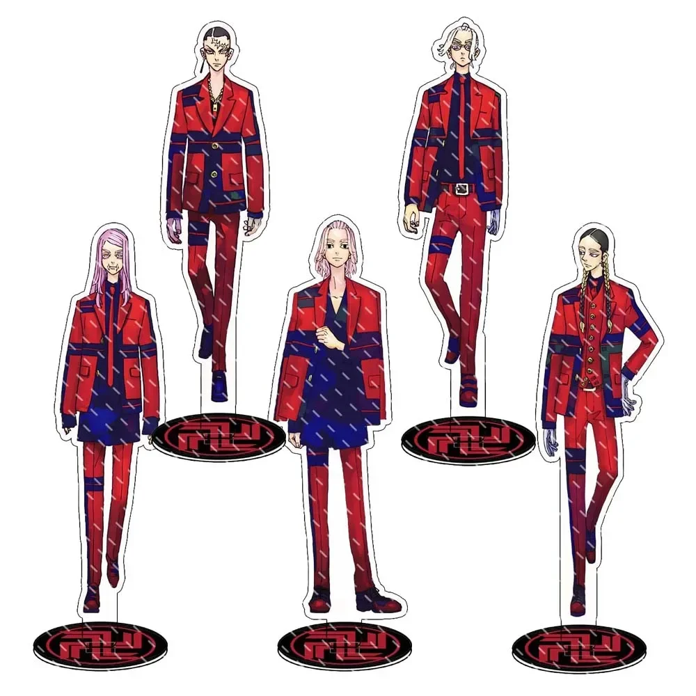 

Tokyo Revengers New Figure Manjiro Ken Takemichi Hinata Atsushi Acrylic Stand Model Plate Desk Decor Standing Sign Anime Gifts
