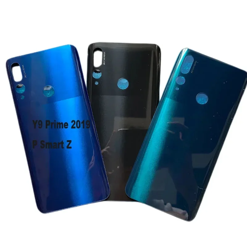 

6.59 "for Huawei P smart Z Y9 Prime 2019 back battery cover housing case rear door STK-LX1 replacement spare part