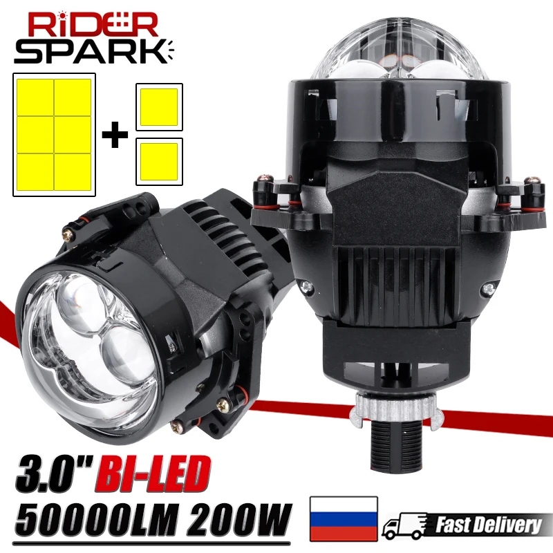 50000LM 200W H4 H7 … - image