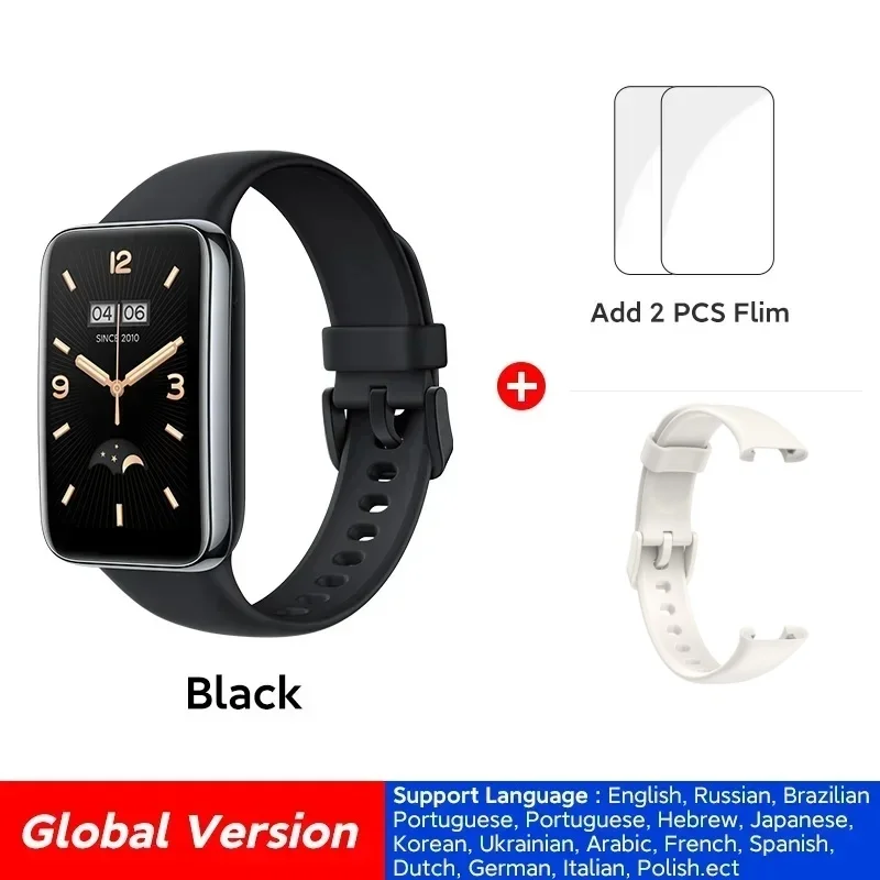 Original For Smartwatch Mi Band 7 Pro 1.64-inch AMOLED Screen Blood Oxygen Monitoring  Version Global