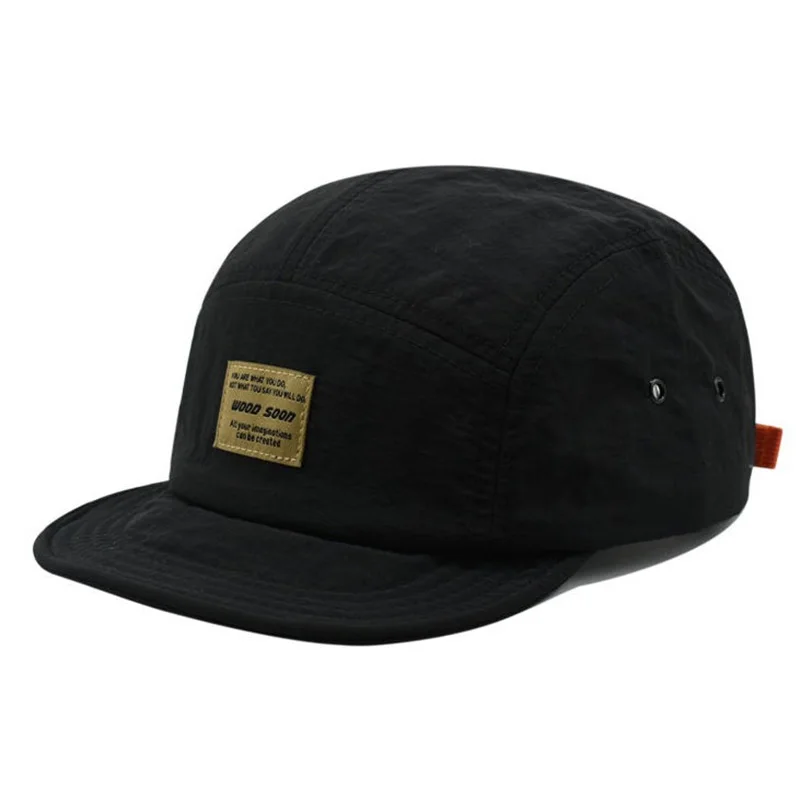 Japanese-style short-brim baseball cap for spring and summer, quick-dry, sun-protective, unisex street soft-brim sun hat image 4