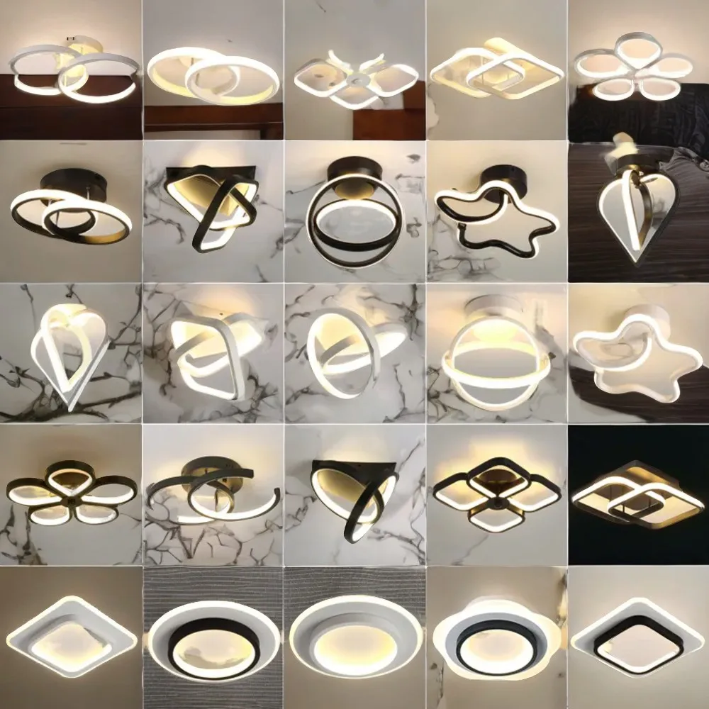 Enhance Your Small Porch with Stylish Creative LED Ceiling Light Table Lamp: Nordic Minimalist Aesthetics, Perfect Lighting Fixt