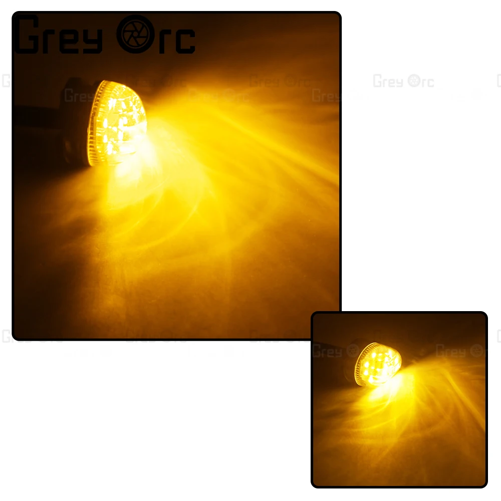 For Yamaha R6 R3 R1 FZ1 FZ6 YZF R125 Xj6 MT07 MT09 MT 07 09 Turn Signals Motorcycle LED Light Accessories