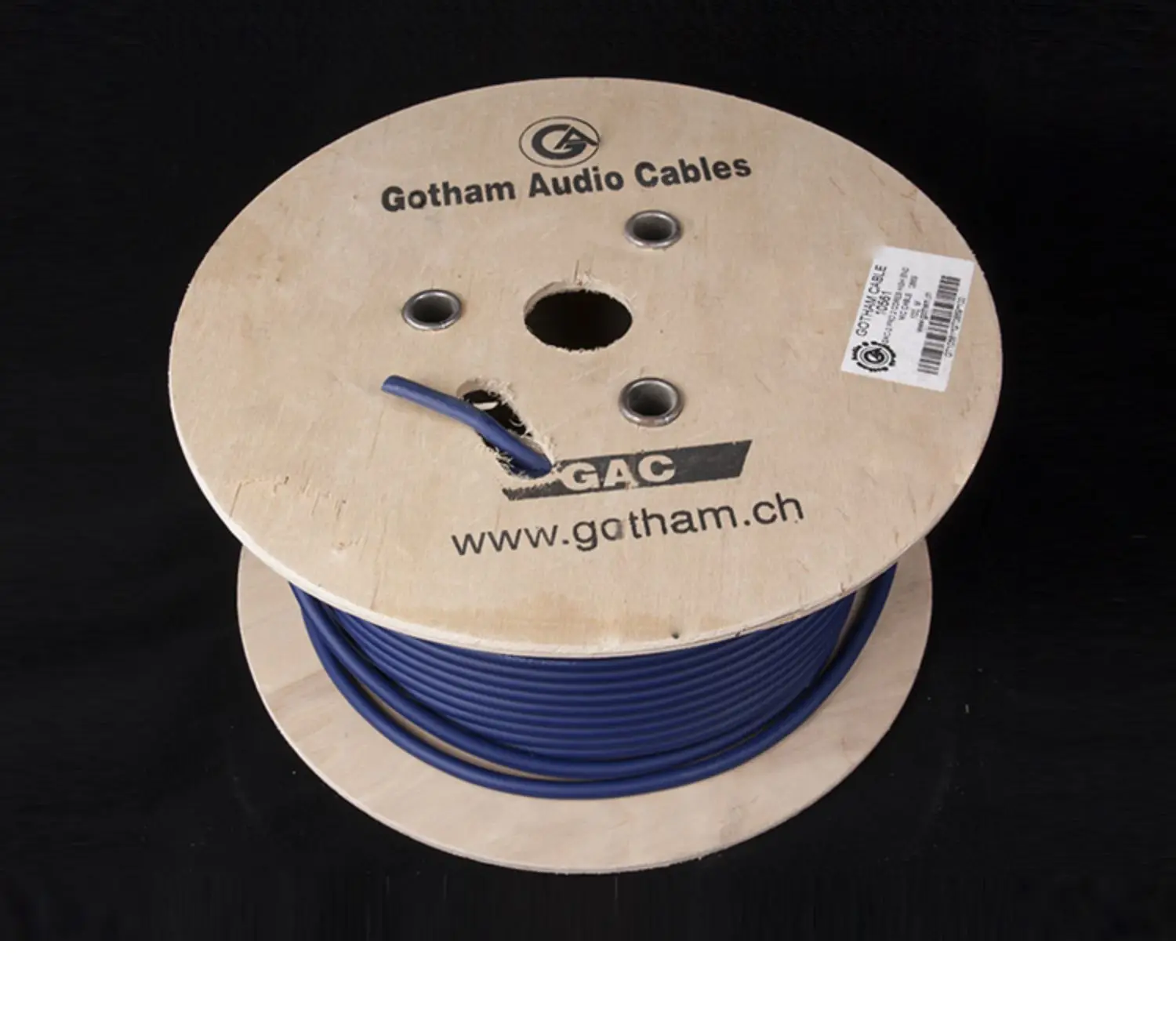 10561 Balanced Analog Scattered Gotham GAC-2 XLR Ultra Pro Audio Signal Cable