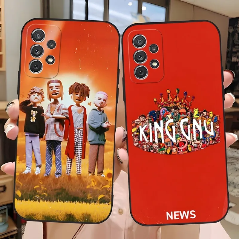 

King Gnu Phone Case For Samsung A14 A34 A54 A13 A31 A71 A24 A33 A22 A53 A52 A73 A32 A50 A20 A40 A23 Back Cover