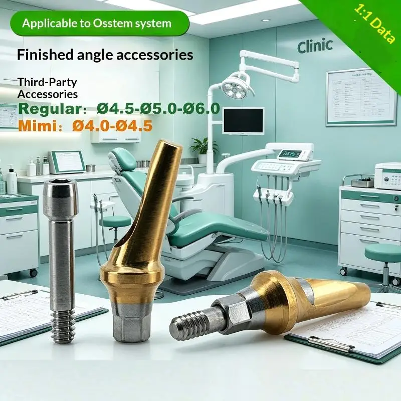 Dental Open Closed Transfer Impression Coping Fit Regular Series Lab Analog for Dental Technician Clinical Operation
