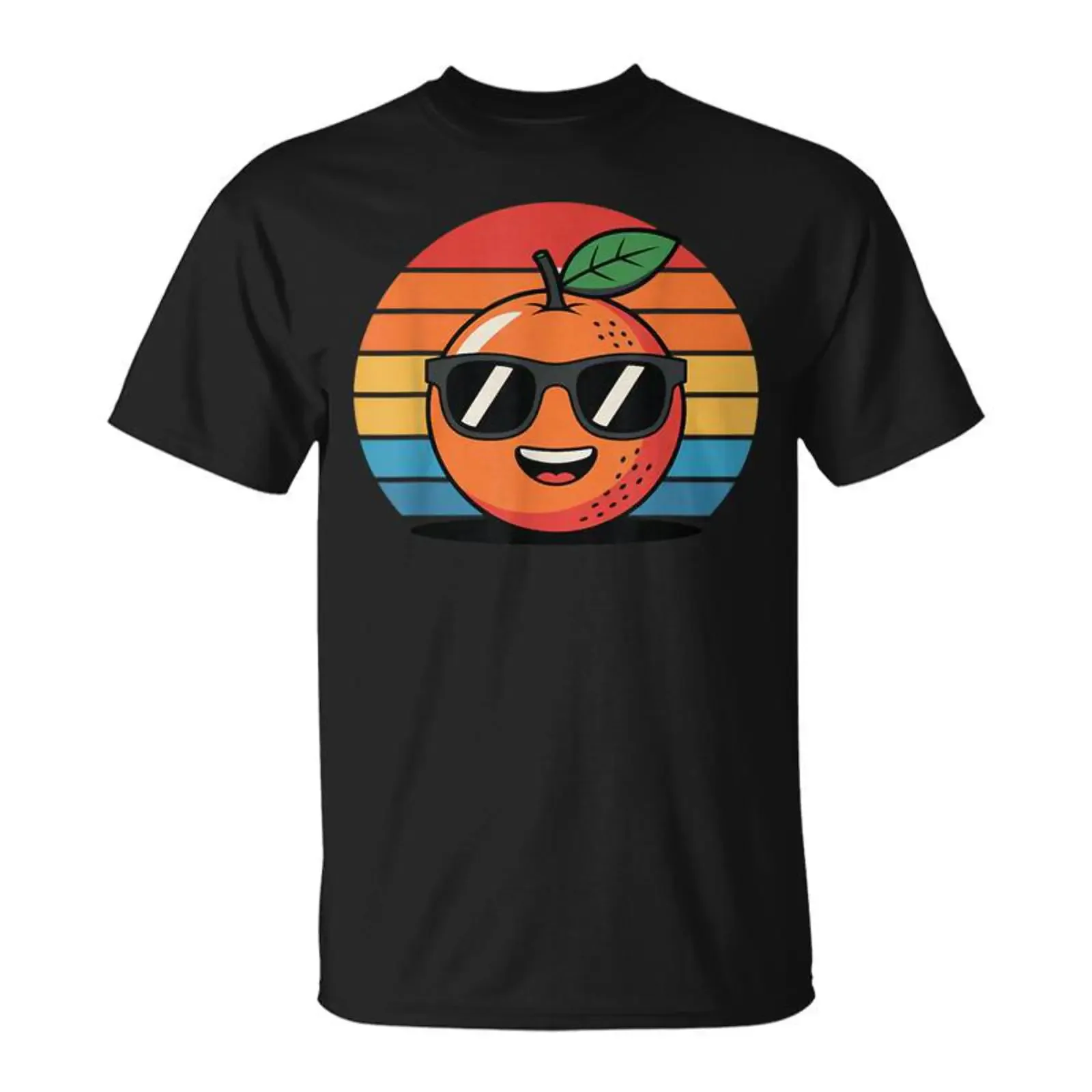Rétro Orange Fantaisie Amusant Pour Hommes S Enfants T Shirt Cadeauxyz vintage Washed Breathable Soft graphic