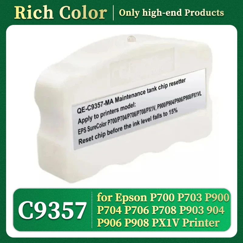 

C9357 восстановитель чипа резервуара для Epson SureColor P700 P703 P900 P704 P706 P708 P903 904 P906 P908 PX1V PX1VL принтер