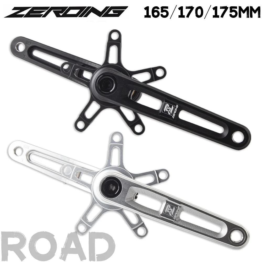 

ZEROING Road Bike Crankset 130BCD Spider Folding Bicycle Hollow Crank CNC Chainring For Shimano Sram Part 8/9/10/11/12 Speed