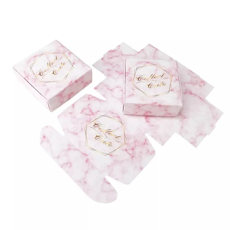 

50pcs Diy Handmade Soap Packing Contact Lens Case Bb Cream Aircraft Cute Small Carton Fresh Jewelry Box ﻿