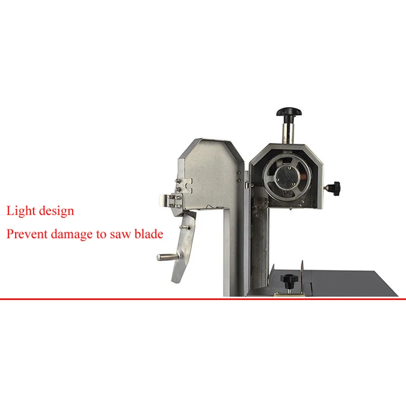 Bone Saw Machine Bone Cutter Desktop Bone Chopping Saw Frozen Meat Machine Fish Cutting Trotter Beef Short