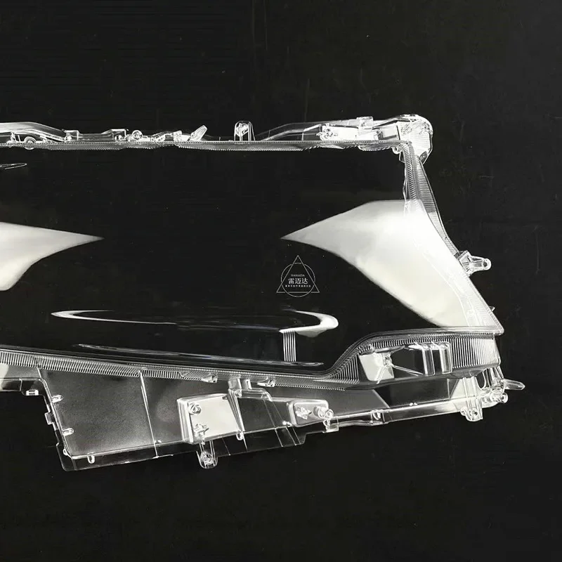 HTTCY لتويوتا برادو 2017 2018 2019 الجانب الأيمن سيارة غطاء المصباح رئيس ضوء مصباح شفاف عاكس الضوء قذيفة زجاج عدسة #4