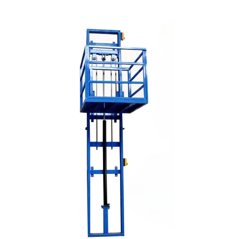 مصنع الرفع الهيدروليكي الكهربائي المخصص البضائع المنزلية المضادة للسقوط التحكم عن بعد رافعة مصعد البضائع الصغيرة منصة بسيطة #3
