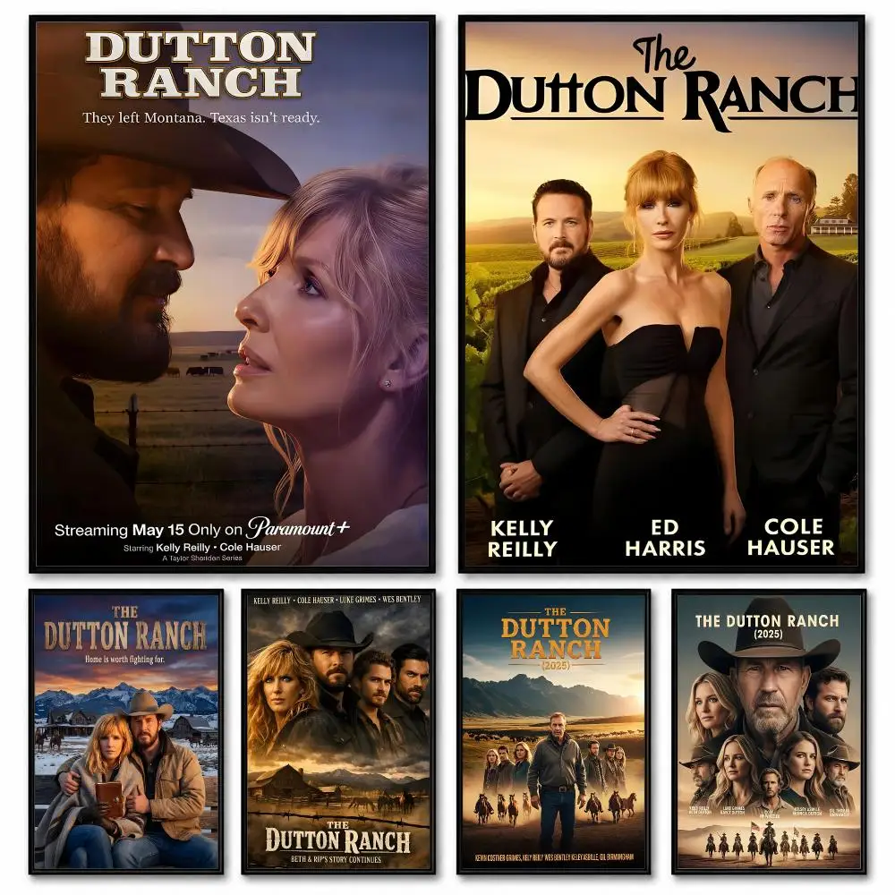 Dutton Ranch Poster Room Decor Home Wall Art Printing Waterproof Garage BedRoom Posters Gift