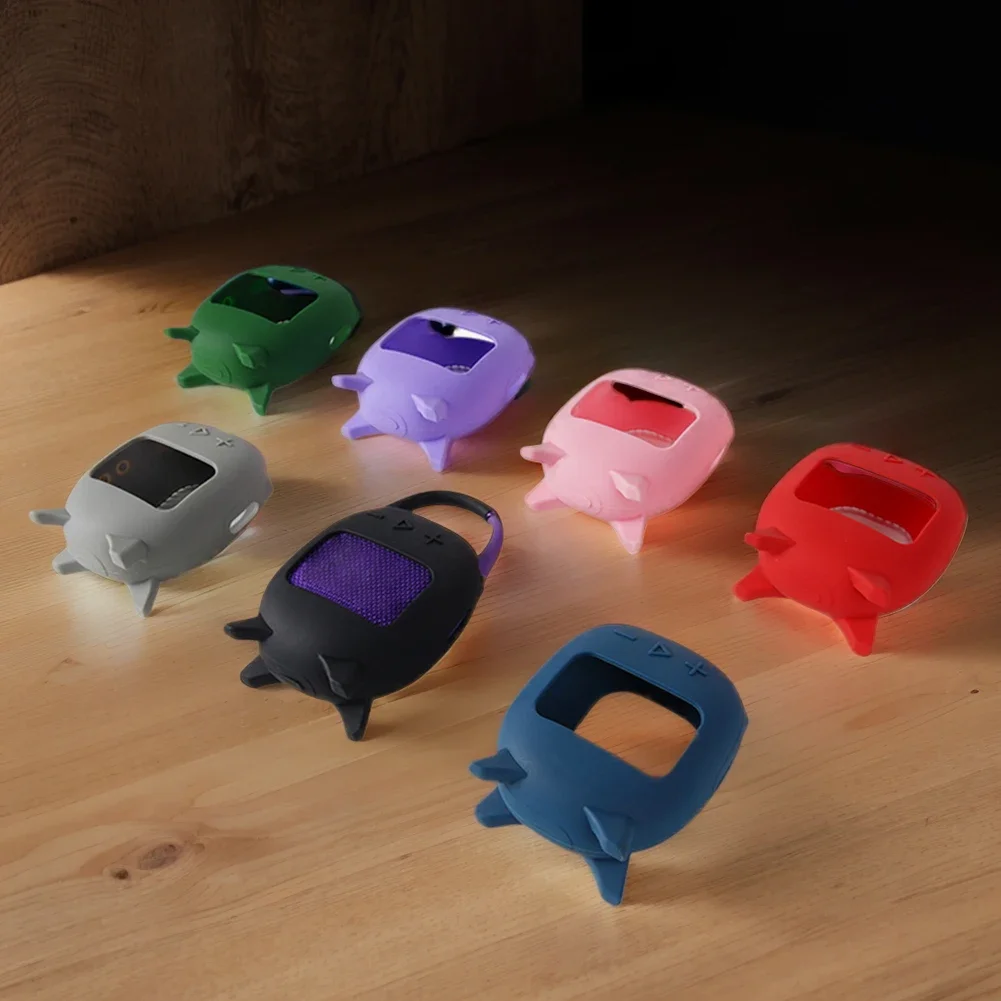 for JBL Clip 5 Silicone Case Shockproof Protective Stand Up Carrying Cover