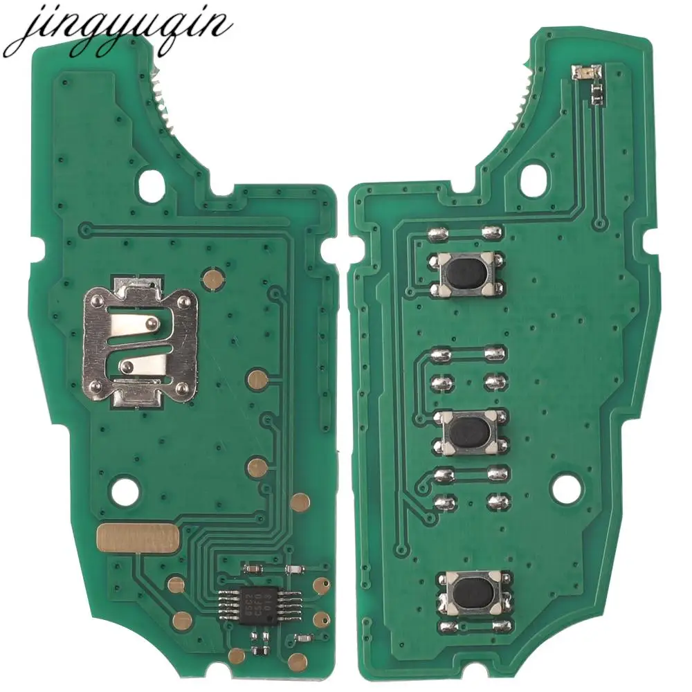 Jingyuqin zmodyfikowany zdalny Alarm samochodowy 315/433MHZ ID46 KBRASTU15 dla Nissan Pulsar Frontier X-trail Teana Sunny Murano Tiiida