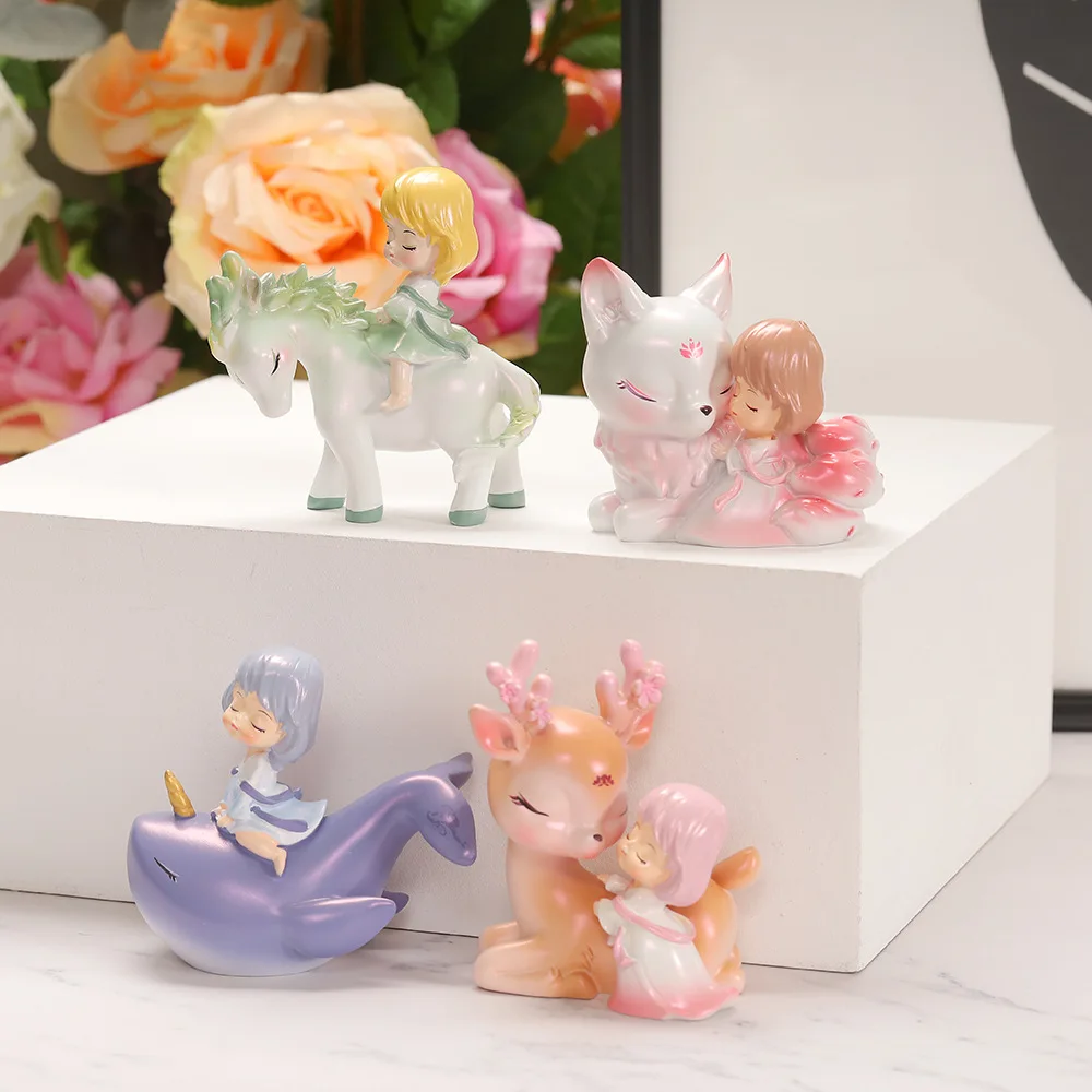 Ancient Legend Blind Box Mythical Beast Chinese Style Mascot Surprise Box Kawaii Table Decoration Lovely Girl Heart Birthday