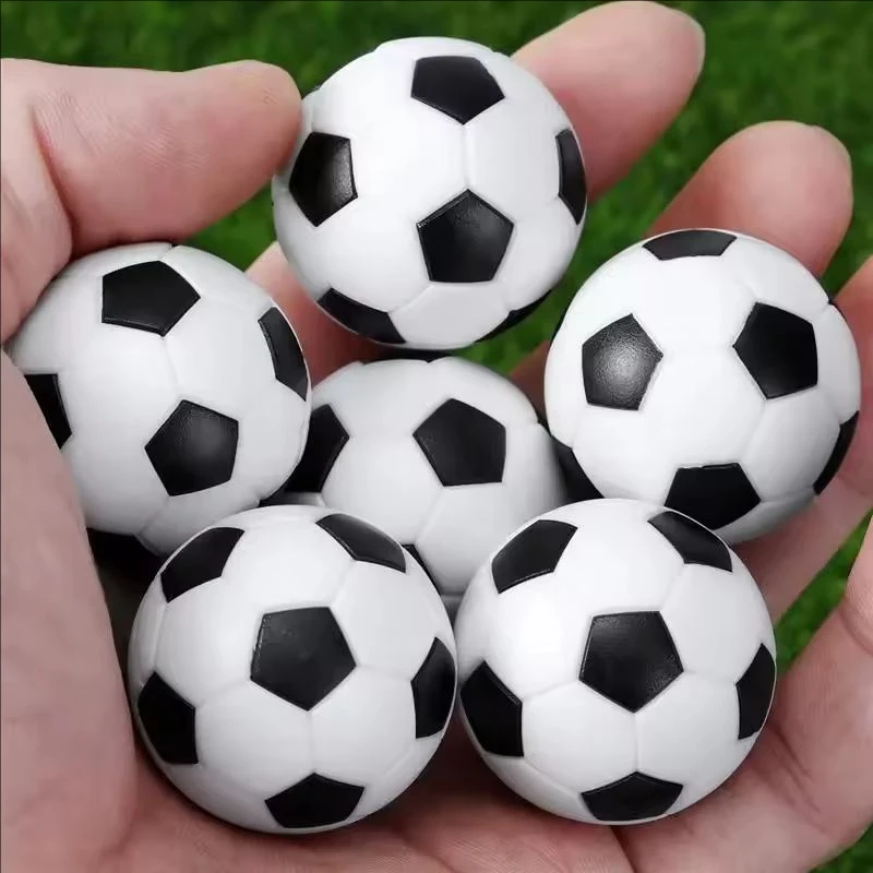 Bolas de Pebolim Miniatura: Bolas de Plástico de Reposição para Acessórios de Mesa de Pebolim para Jogo de Futebol de Mesa Familiar Interno