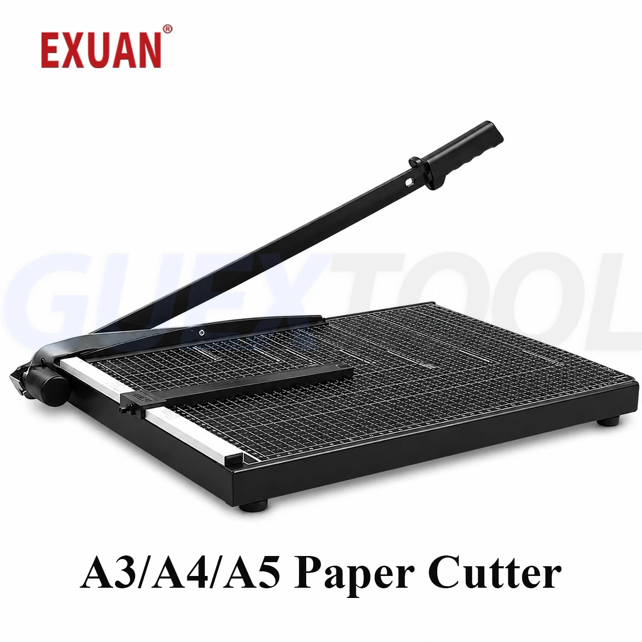 Manual Paper Cutter A4 A3 A5 Photo Guillotine Trimmer Wooden Base Steel Blade Office Cutting Machine For Office Photo Studio