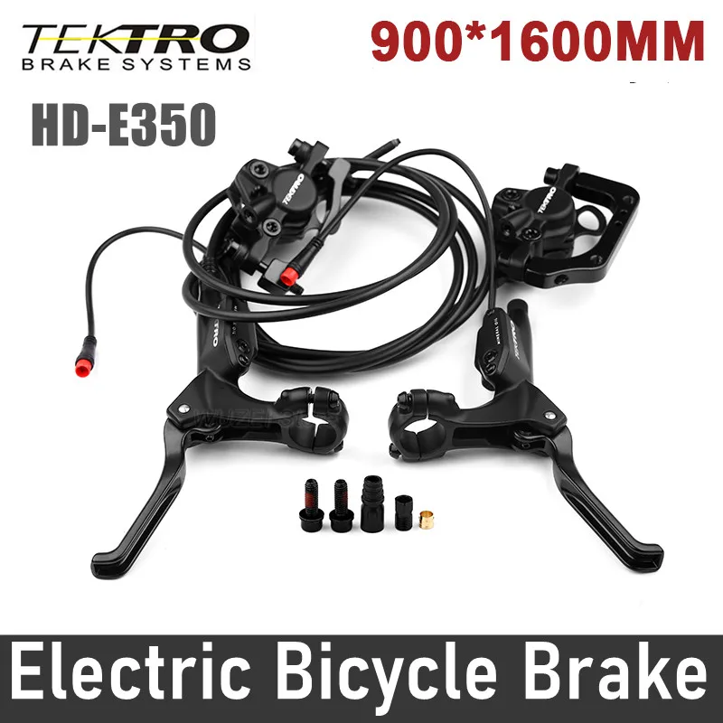 TEKTRO HD-E350 Electric Bicycle Hydraulic Disc Brake 900/1850mm E-Bike  Brake Electric Power Control Shifter 160/180mm Rotor