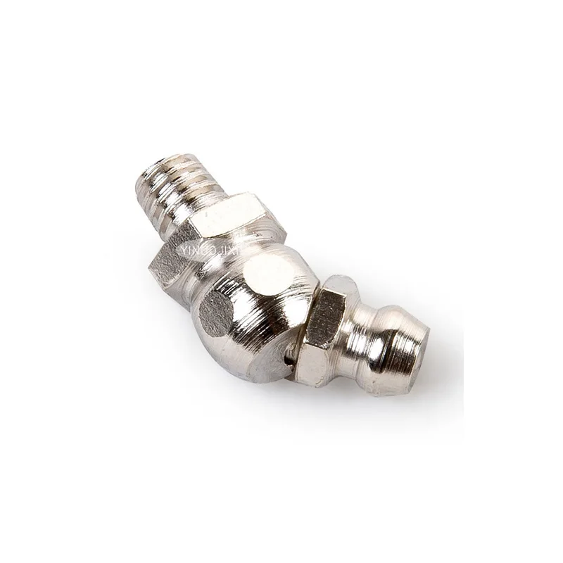 Suitable for construction machinery excavator parts 6mm grease fitting (45°) parts