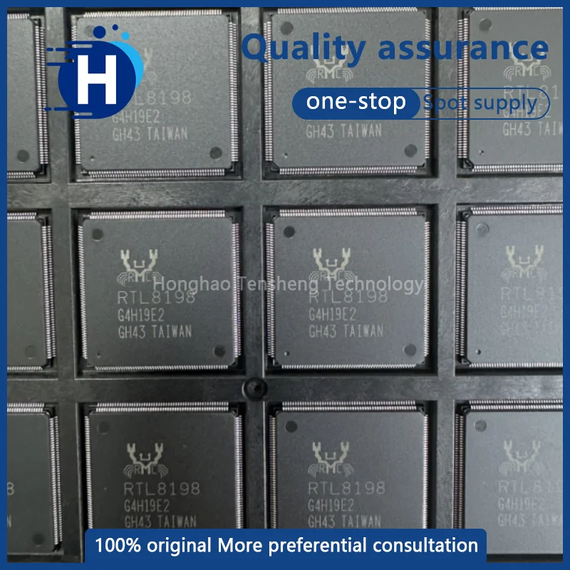 1 piece of high-quality RTL8198-GR RTL8198 wireless router chip in LQFP216 surface-mount package