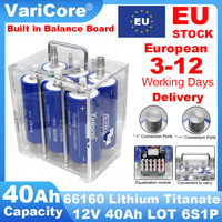 12V 40Ah Lithium Titanate Battery pack Yinlong LTO 6616010C High-power Built-in BMS Car audio Rechargeable Battery Tax-free