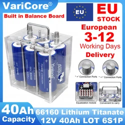 12V 40Ah Lithium Titanate Battery pack Yinlong LTO 6616010C High-power Built-in BMS Car audio Rechargeable Battery Tax-free