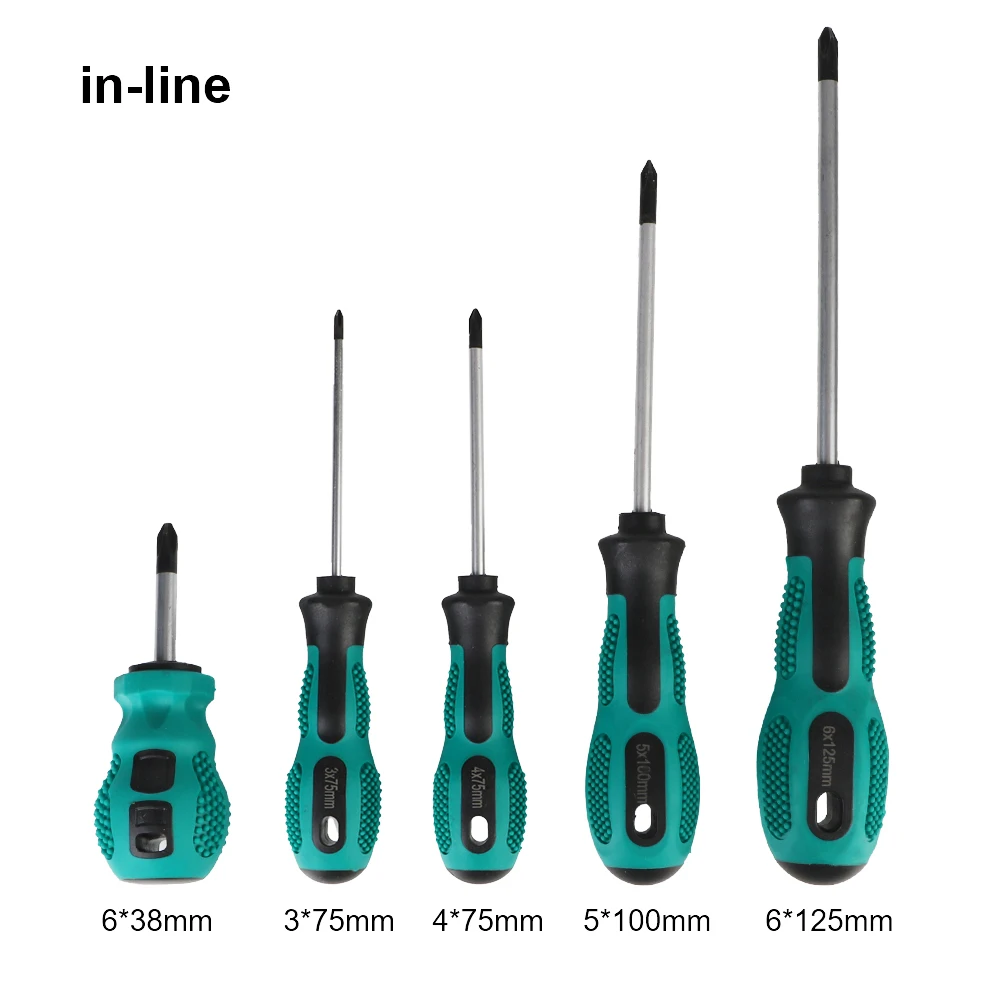 Screwdriver cross flat screwdriver Hardware screwdriver tool set multifunctional combination strong magnetic screwdriver
