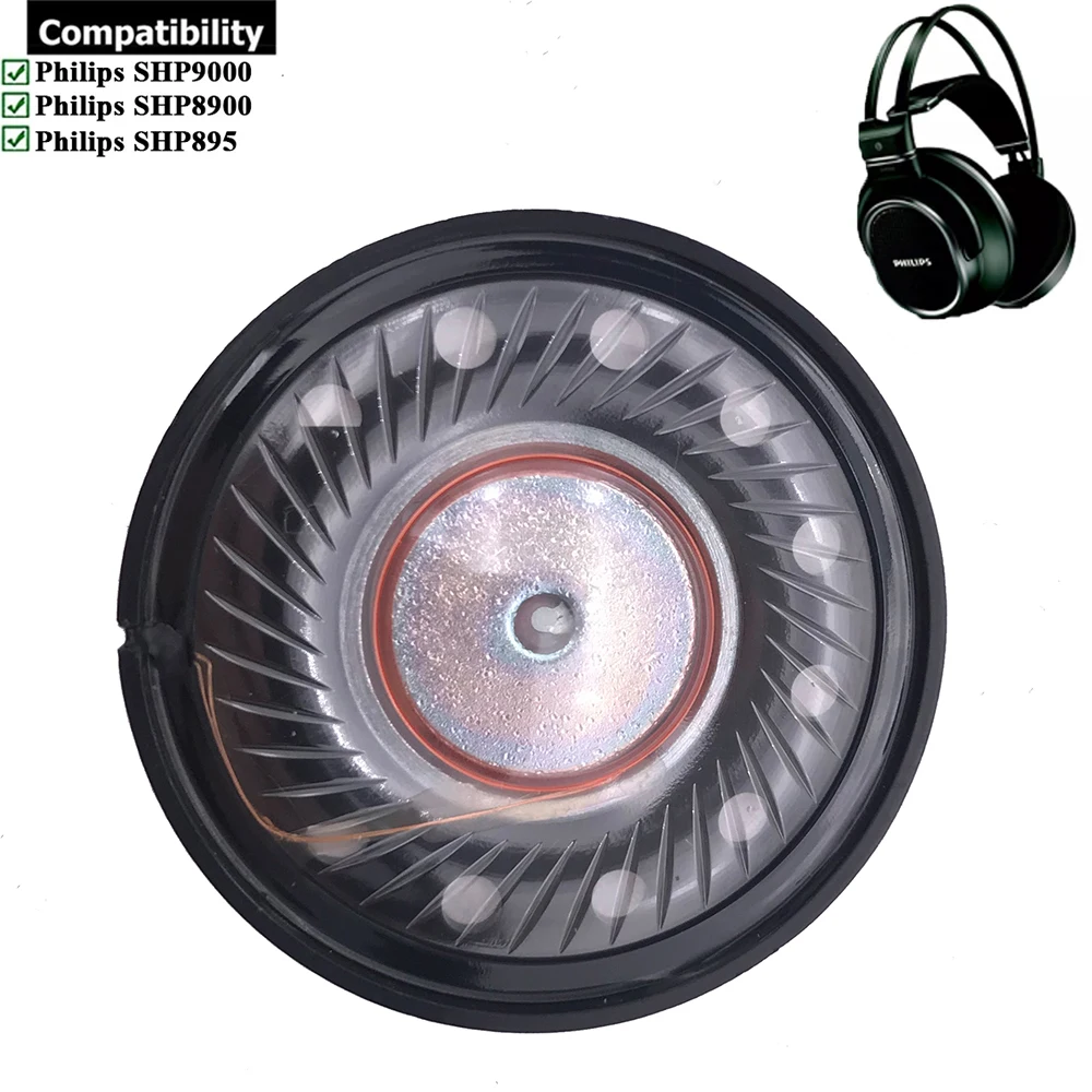 DIY Replacement 50mm Speaker Unit Driver Repair Parts For Philips SHP9000 SHP8900 SHP895 SHP 9000 8900 895 Headphones