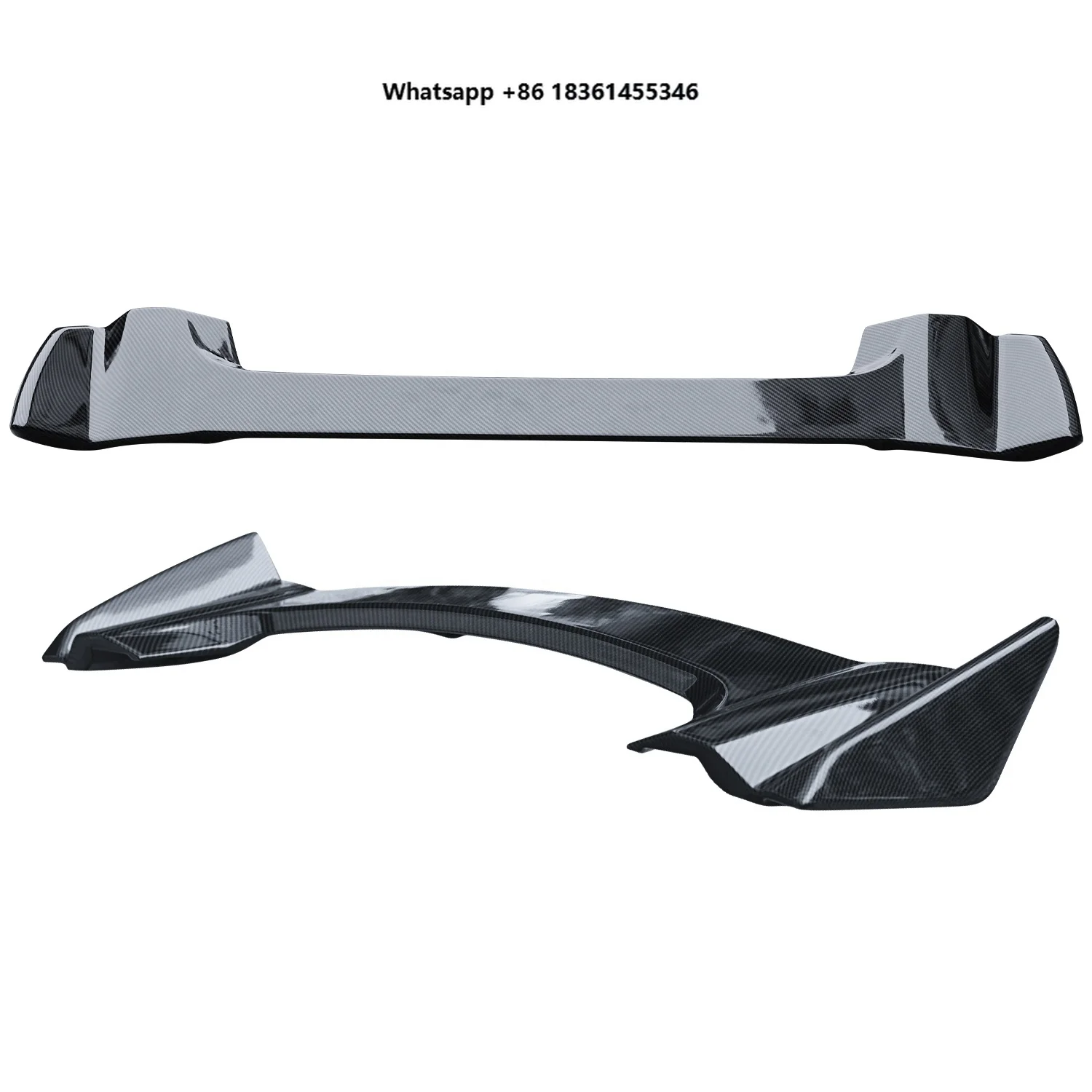

For Civic Type R FK Spoiler Top Blade Style Car Trunk Wing Lip Rear Spoiler Carbon Fiber With Pating