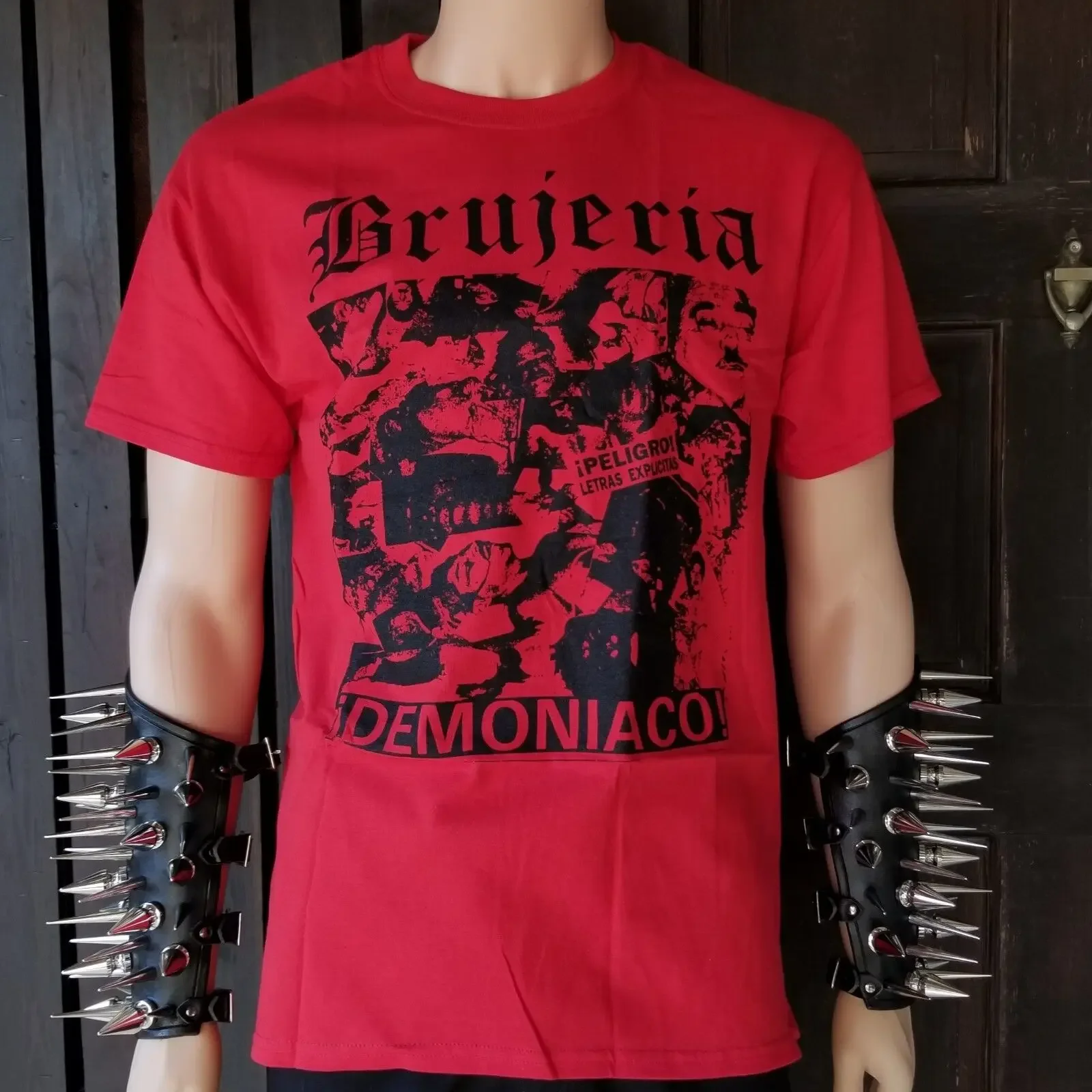 Brujeria Matando G Úeros New Band Merch Black T Shirt