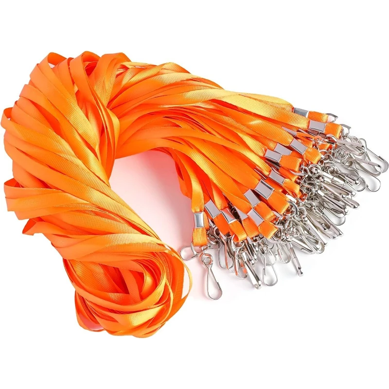 10 قطعة/20 قطعة معرف اسم العلامة بطاقة الهوية الحبل شارة السلامة الحبل حزام البوليستر الشريط الدورية هوك الرقبة حزام #5