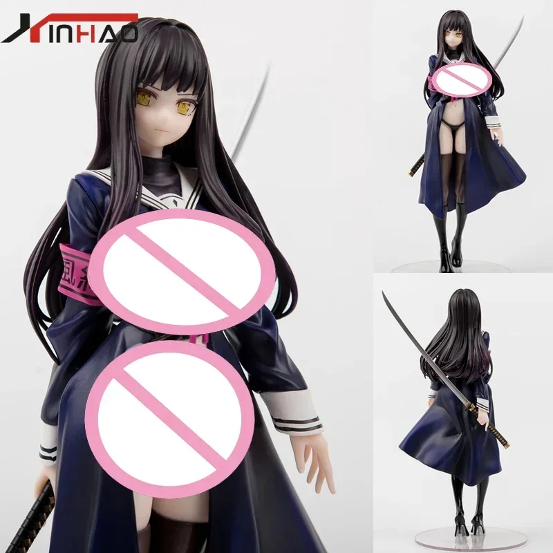 NSFW 26cm B Full Haji Soku Zan Fuuki Iinchou 1/6 Guidance Mode Ver PVC Action Figure Toy Adult Collection Model Hentai Doll Gift