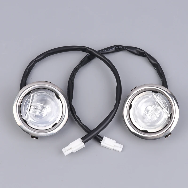 Reemplazo de bombilla de campana extractora, halógena de 65 mm 20 W, 12 V CA, vidrio transparente, fácil instalación para la mayoría de campanas de ventilación de cocina
