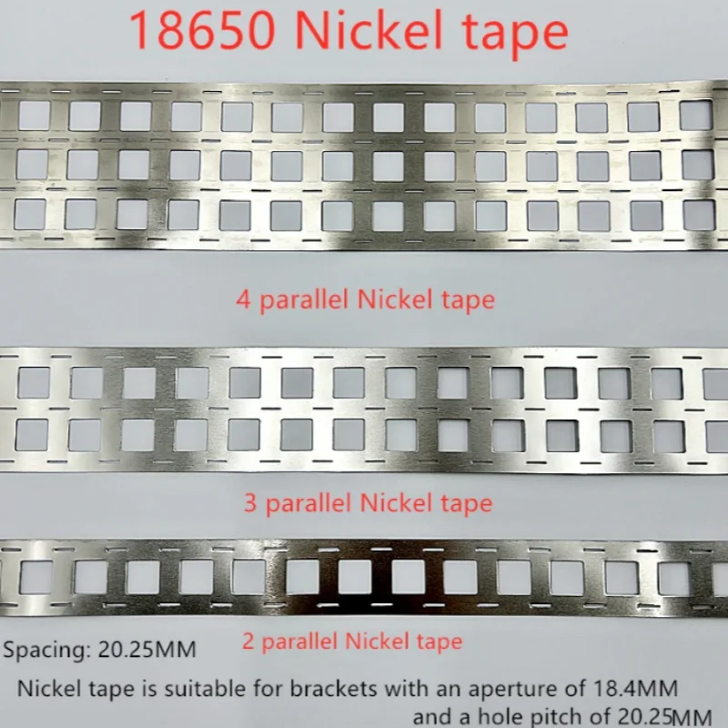 1 metr 0,15 * 20,25 mm taśma niklowa bateria litowa paski niklowe do akumulatora 18650 2P/3P/4P5P/6P/7P zgrzewanie punktowe pas niklowy