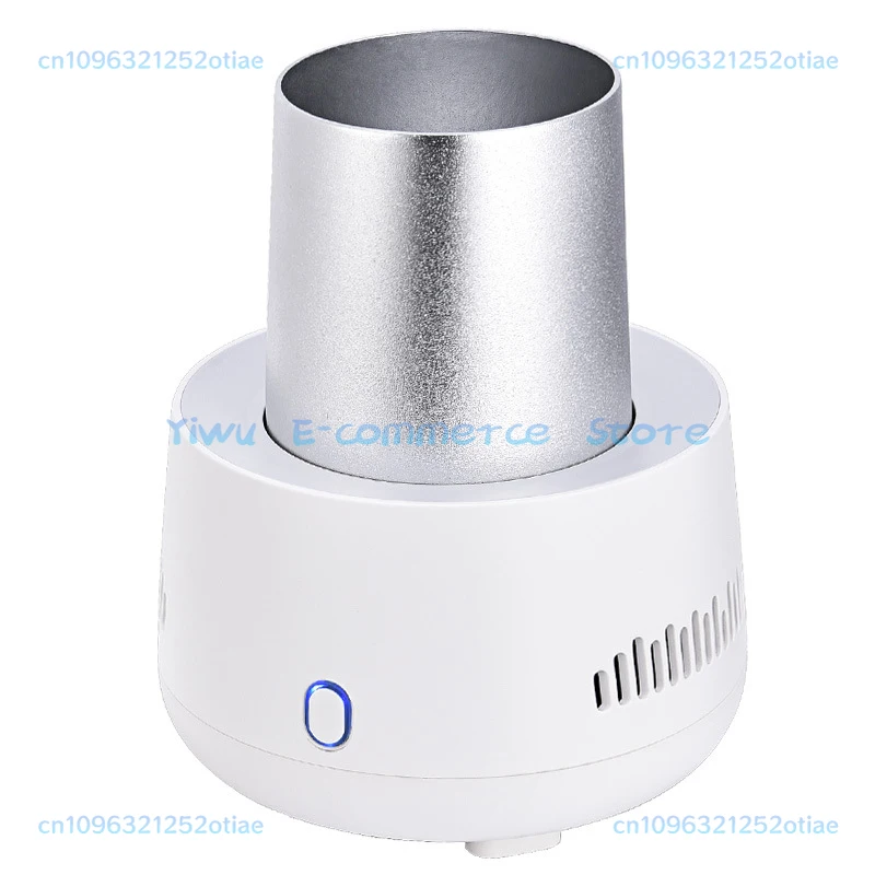 

Cup Cooler Coffee Warmer Desktop 2 In 1, USB Portable Mini Refrigerator Coffee Tea Drinks Mug Warmer Cooler with Aluminum Mug