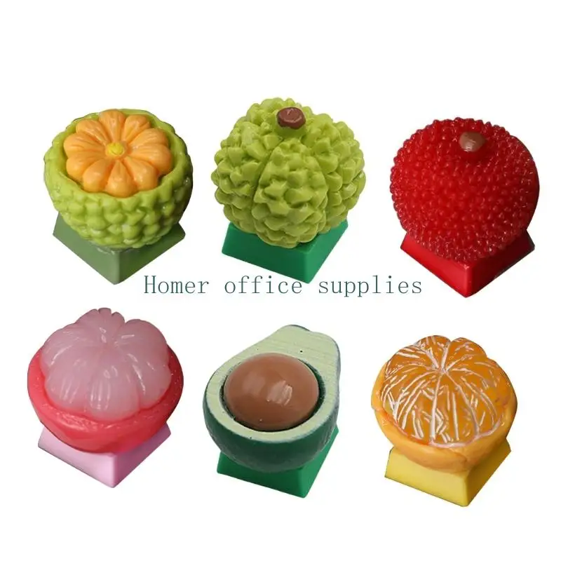 

K43B Fun Fruit Keycap Mechanical Keyboards Keycaps Resin Colorful And Ergonomic