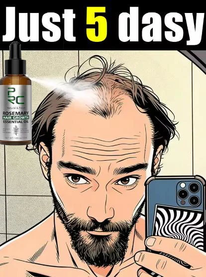 7 days with The dormant hair follicles awaken, and the head becomes more luxuriant Say goodbye to old hair roots.