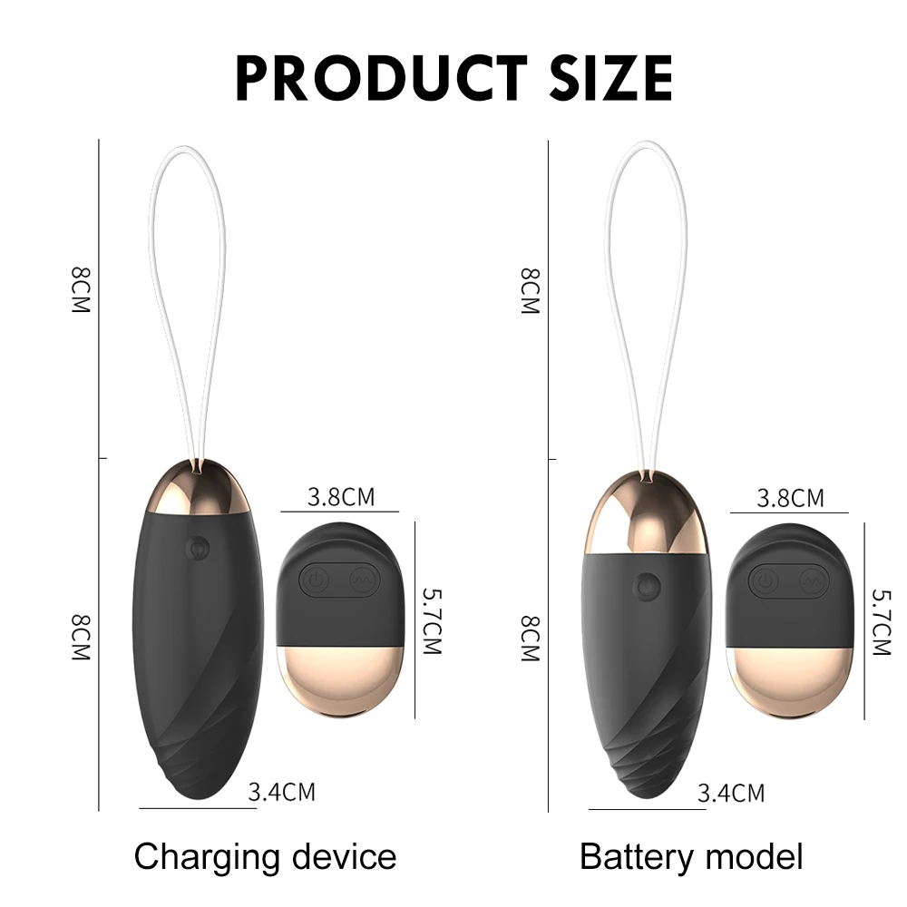 Wireless Vibrator Egg Remote Control G-Spot  Clitoris Stimulator Vagina Ball Kegel Trainer Love Egg Sex Toys for Women