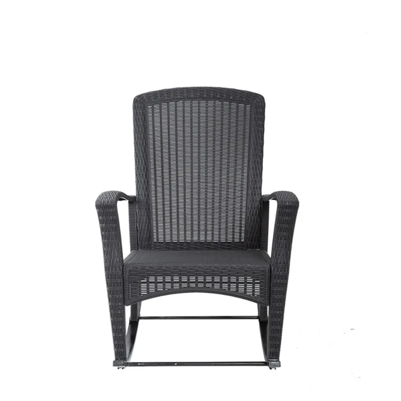 Comfortable garden balcony rocking chair high quality high material